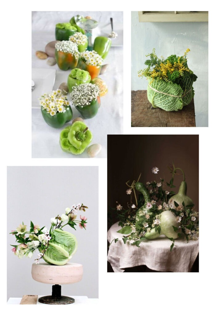 Decoração da festa: legumes